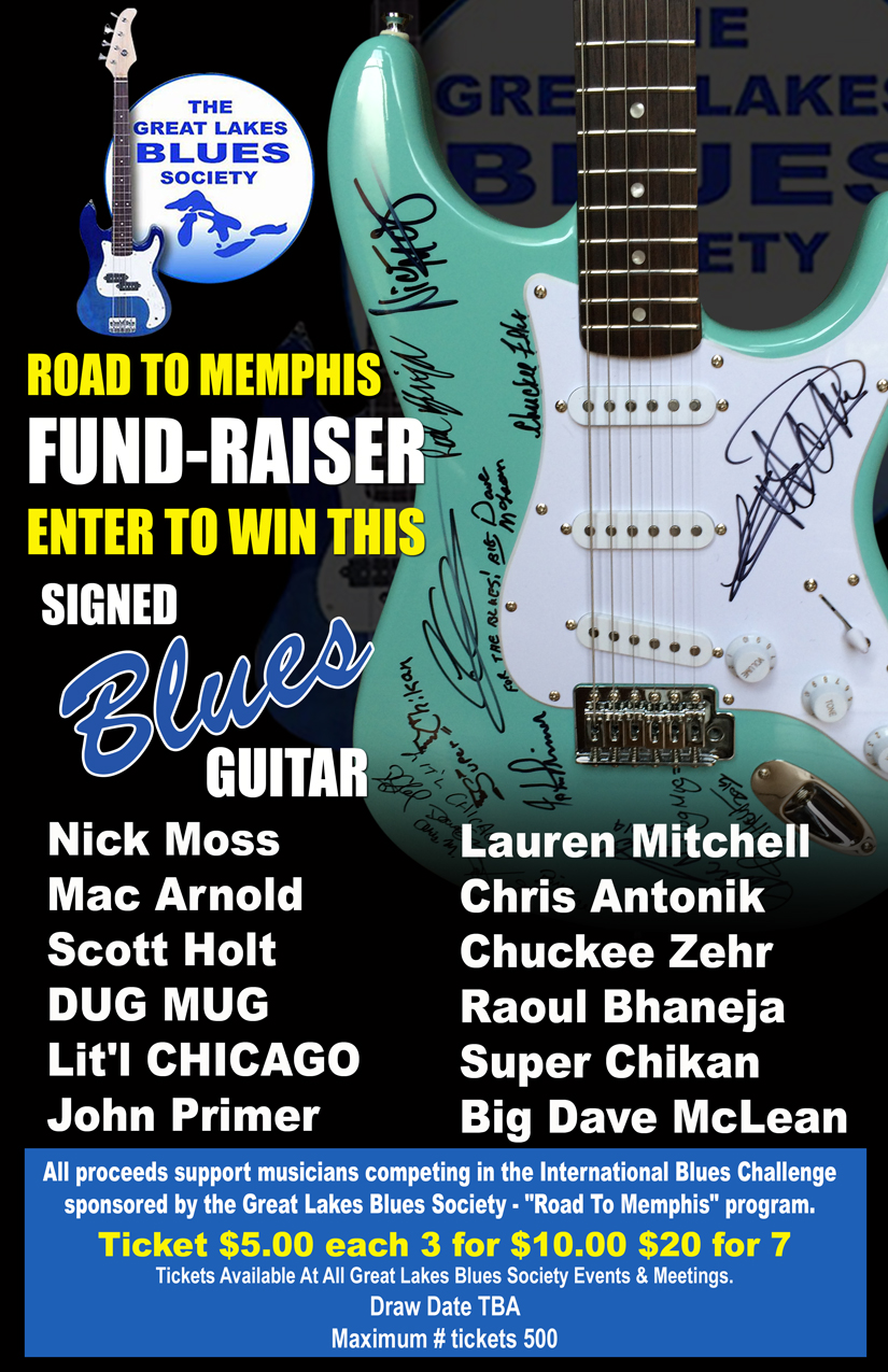 Guitar Raffle Fundraiser 2015 / 2016 IBC winners