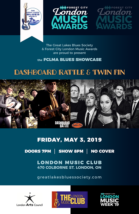 Great Lakes Blues Society and Forest City London Music Awards presents......