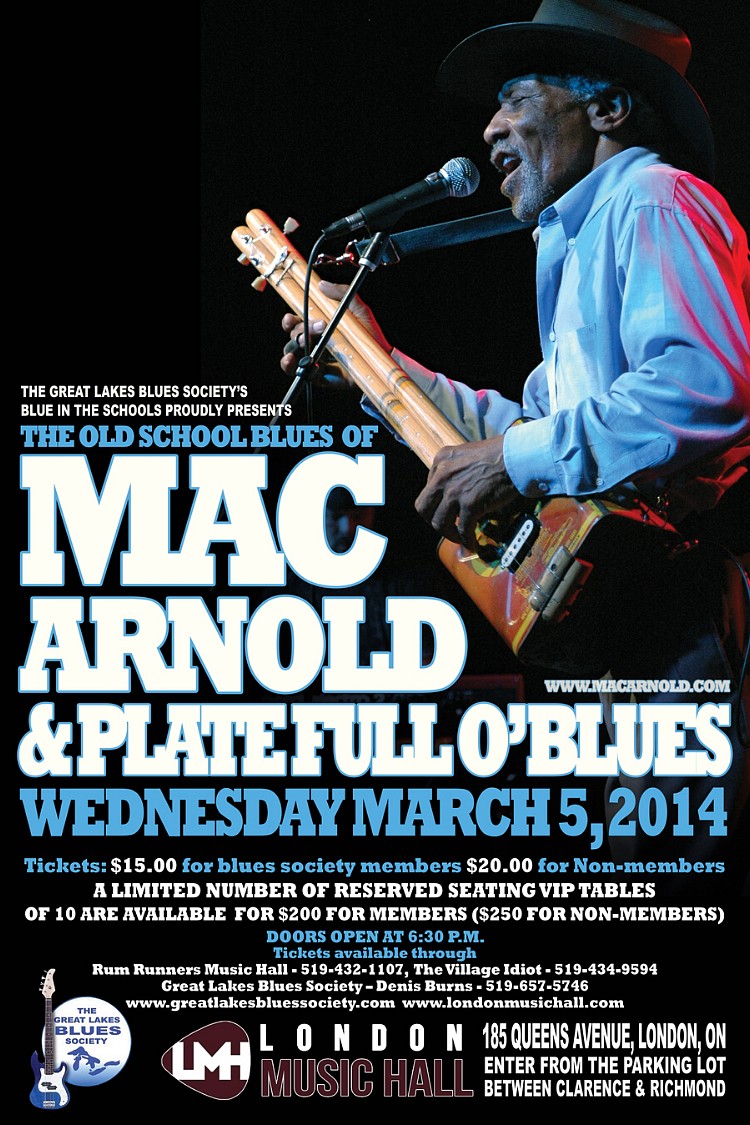 Mac Arnold & Plateful of Blues